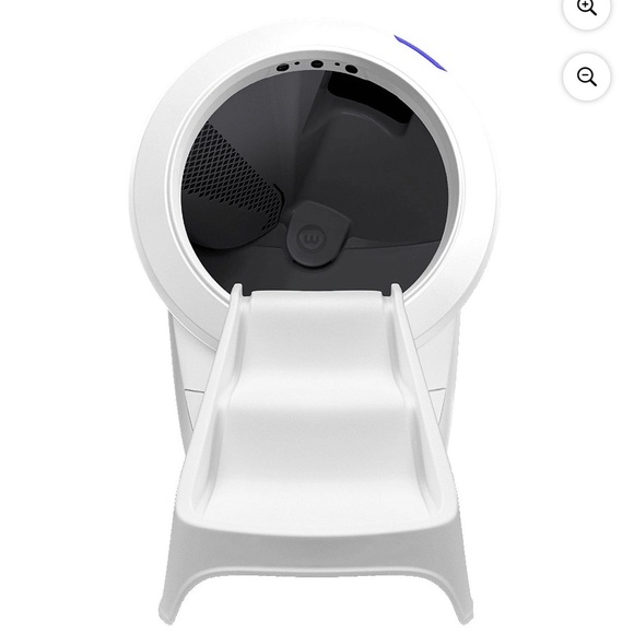 NEW Litter-Robot 4 Ramp by Whisker, White-CAT RAMP , Non-Slip Rubber Feet. - Picture 4 of 7